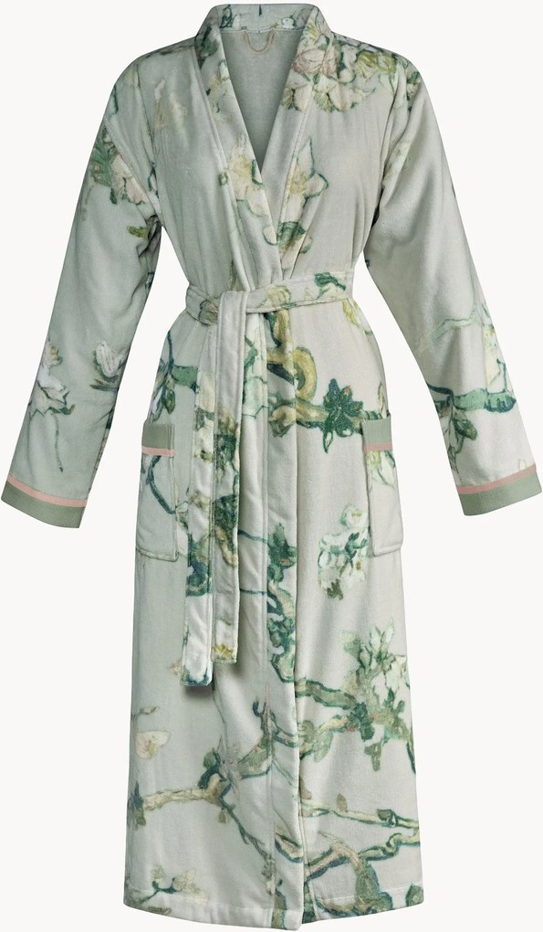 Accappatoio unisex in velluto di cotone con retro in spugna Gogh