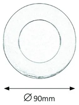 Rabalux 5584 - Lampada LED da incasso per bagni LOIS LED/3W/230V IP44 4000K