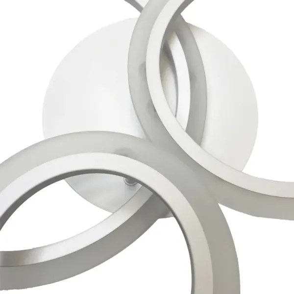 Lampadario a plafone LED dimmerabile LED/40W/230V bianco + telecomando