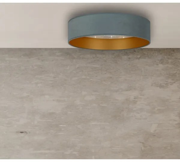Brilagi - Plafoniera LED VELVET STAR LED/24W/230V d. 40 cm  menta/oro