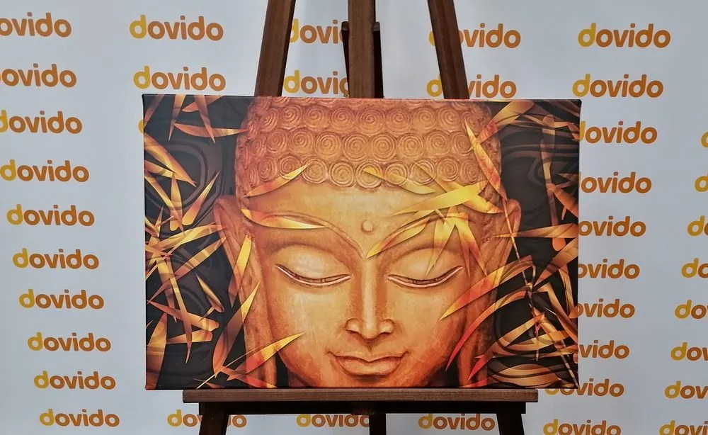 Quadro su tela – Buddha sorridente
