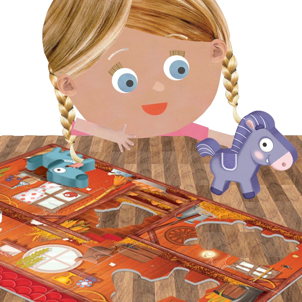 HEADU: Montessori - First Puzzle the Farm