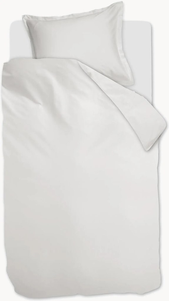 Set di biancheria da letto in raso di cotone Ambiante Uni