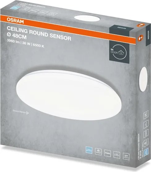 Osram - Plafoniera LED CEILING ROUND LED/36W/230V 6500K Ø 48 cm bianca