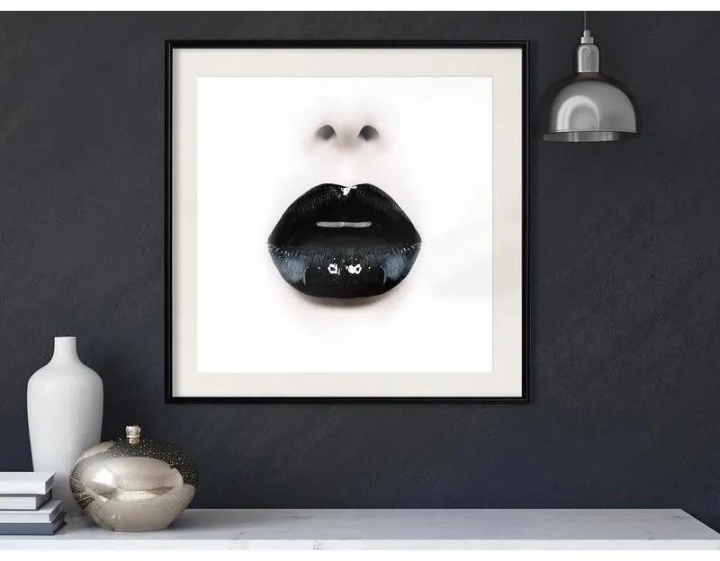 Poster Black Lipstick (Square)