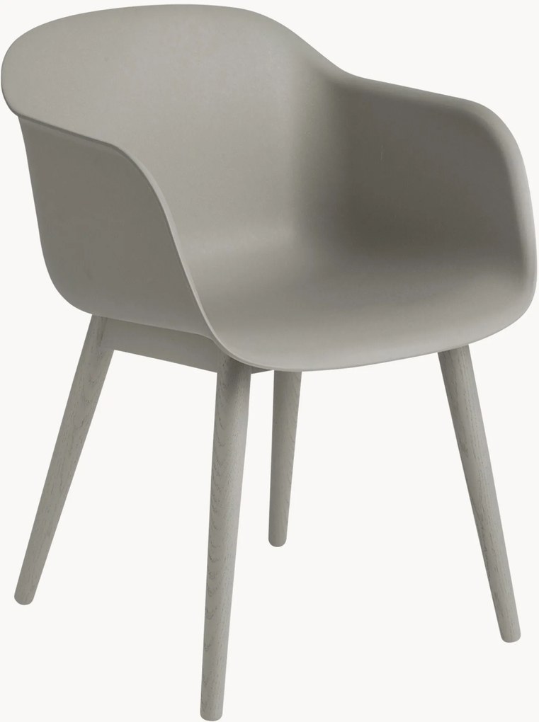 Sedia con braccioli Fiber