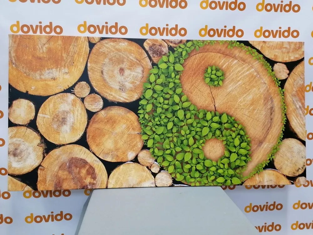 Stampa su tela – Yin e Yang in eco design