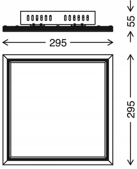 Telefunken 301506TF - LED RGBW Pannello dimmerabile LED/18W/230V 4000K + +TC