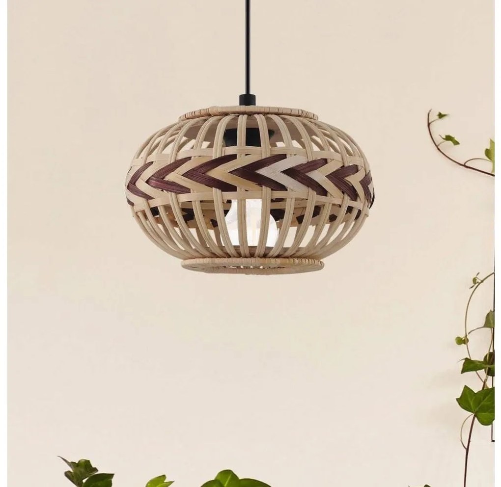 Eglo 43269 - Lampadario a sospensione con filo DONDARRION 1xE27/40W/230V