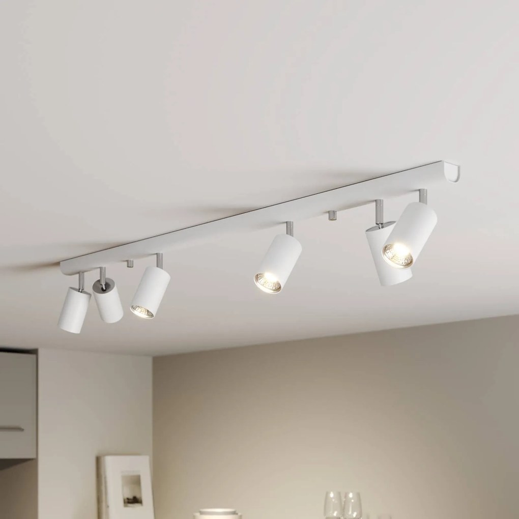 Nowodvorski Lighting Faretto da soffitto Eye Spot a 6 luci, bianco