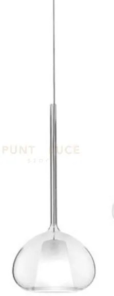 Beba sospensione 1 luce attacco g9 vetro trasparente d.20cm rosone ...