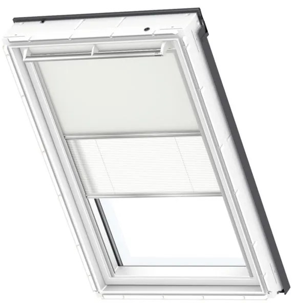 Tenda per finestra da tetto duo oscurante e dimmerabile, manuale VELUX DFD CK02 1085S L 55 x H 78 cm beige