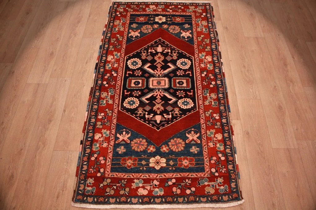 Heriz Tappeto 110x210 (Iran) Annodato A Mano