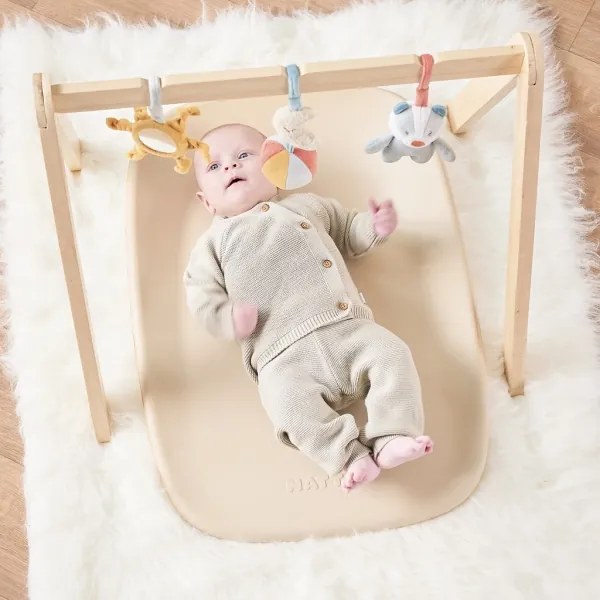 Nattou - Tappetino per il cambio SOFTY 50x70 cm beige