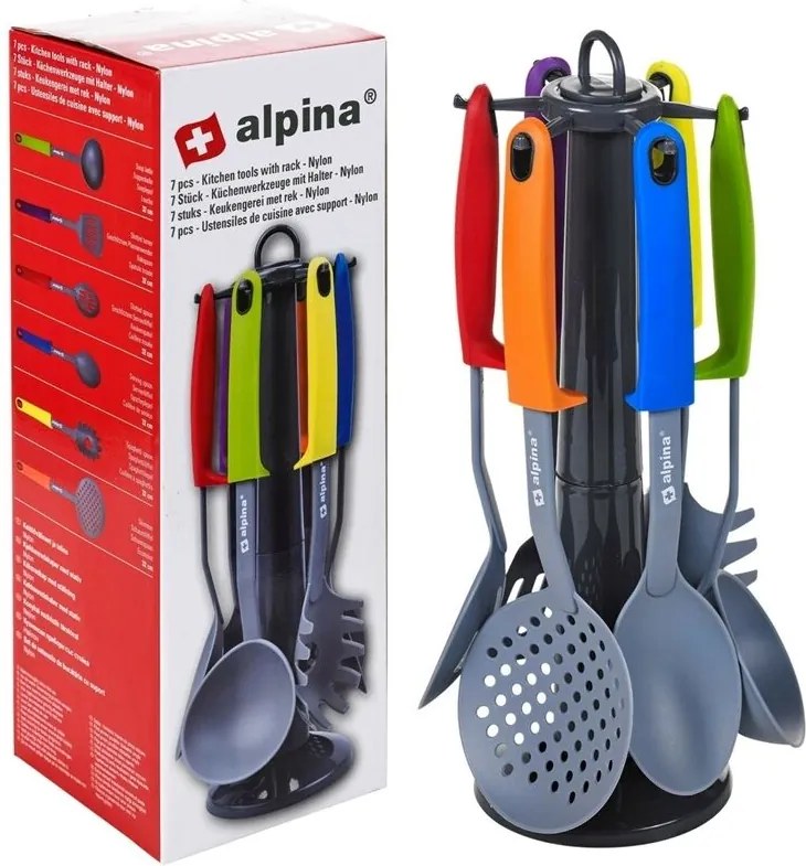 Alpina - Küchenutensilien 6-tlg. + stehen
