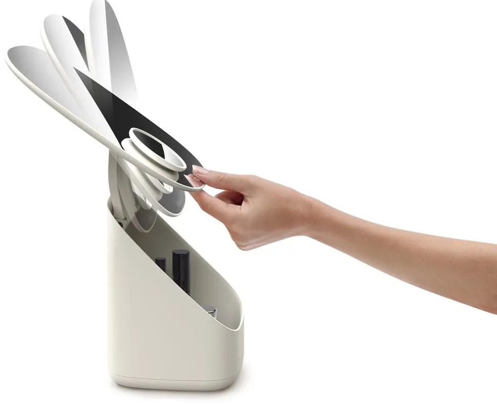 Specchio per make-up con ingrandimento (3x) 18,5x23 cm Viva – Joseph Joseph