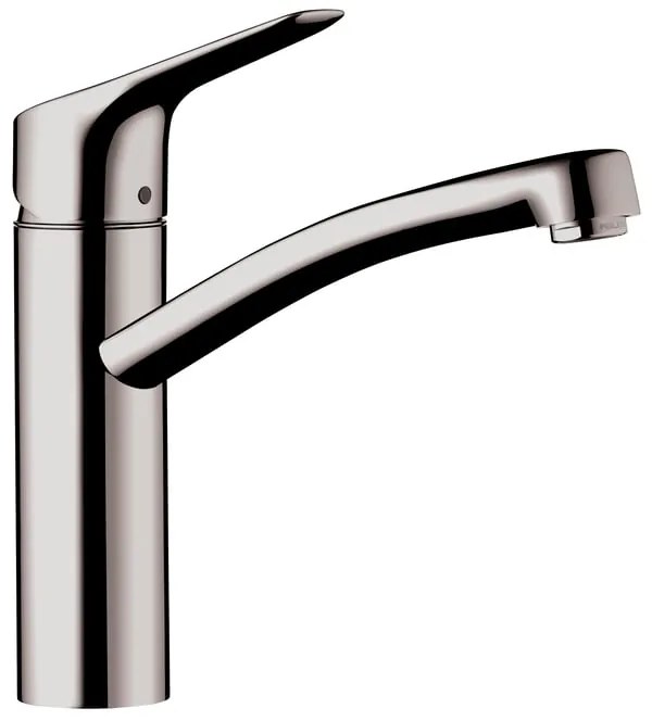 Rubinetto da cucina fisso diagonale MySport M argento cromato satinato HANSGROHE