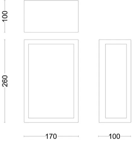 Philips - Applique da esterno ALZOR 1xE27/25W/230V IP44