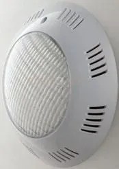 Lampada led per piscina pelps dc24v bianca 18w rgb ip68 25,5x7cm