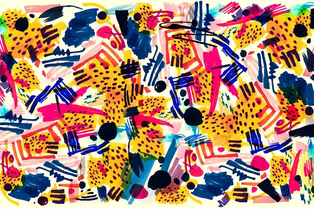 Carta da parati – Pop art astratto