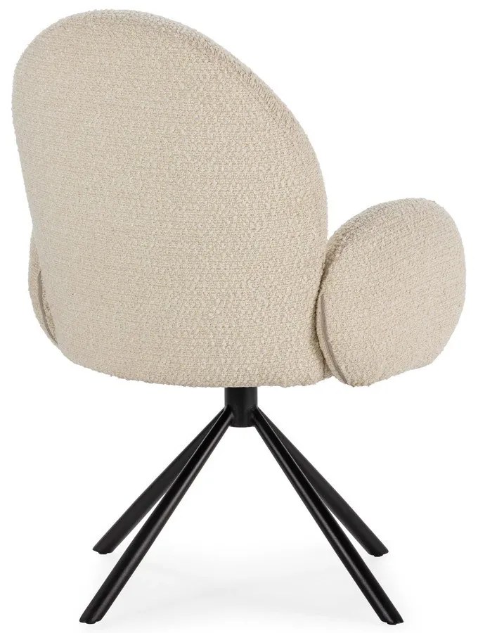 Poltrona beige Dario - Marckeric