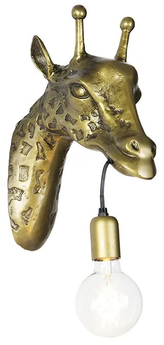 Lampada da parete smart ottone con Wifi G95 - Animal Giraffa