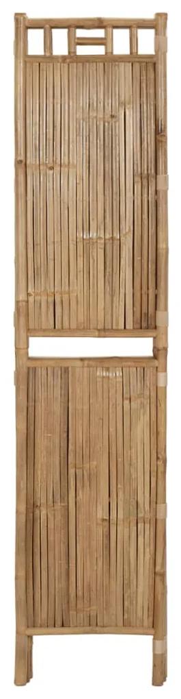 Paravento a 3 pannelli in bambù 120x180 cm