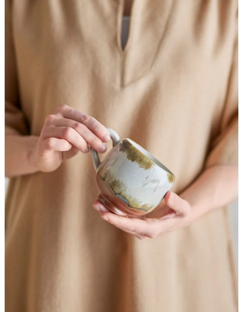 Tazzine in set per cappuccino in gres 4 pz 200 ml Jade – Bloomingville