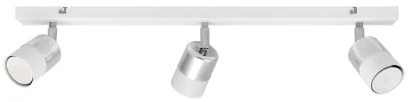 LED Luce Spot a LED TUBSSON 3xGU10/4,8W/230V bianco/cromo lucido
