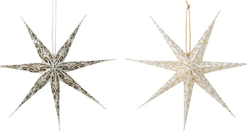 Ornamenti natalizi in carta in set da 2 Lecce - Bloomingville