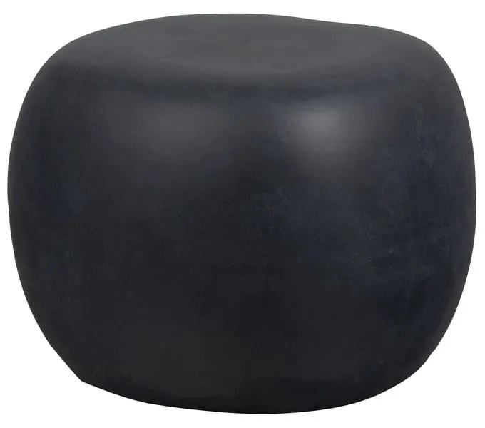 Tavolino color antracite rotondo ø 50 cm Pebble - vtwonen