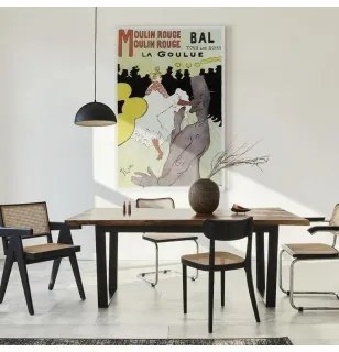 Quadro - Moulin Rouge - La Goulue Premium Print 60x90