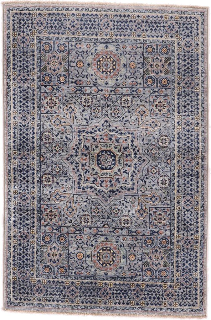 Mamluk Tappeto orientale 100 x 150 (Afghanistan) Annodato A Mano