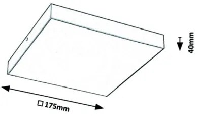 Rabalux - Plafoniera da bagno a LED/18W/230V 2800-6000K IP44 bianca