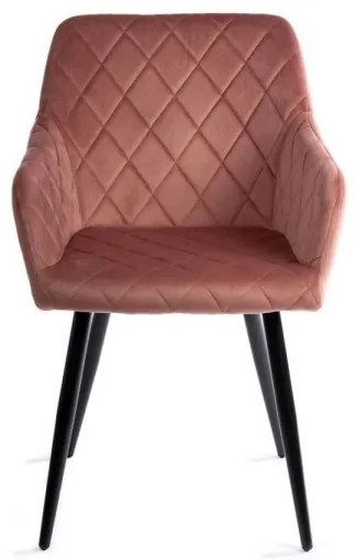 SET 2x Sedia da pranzo RICO rosa
