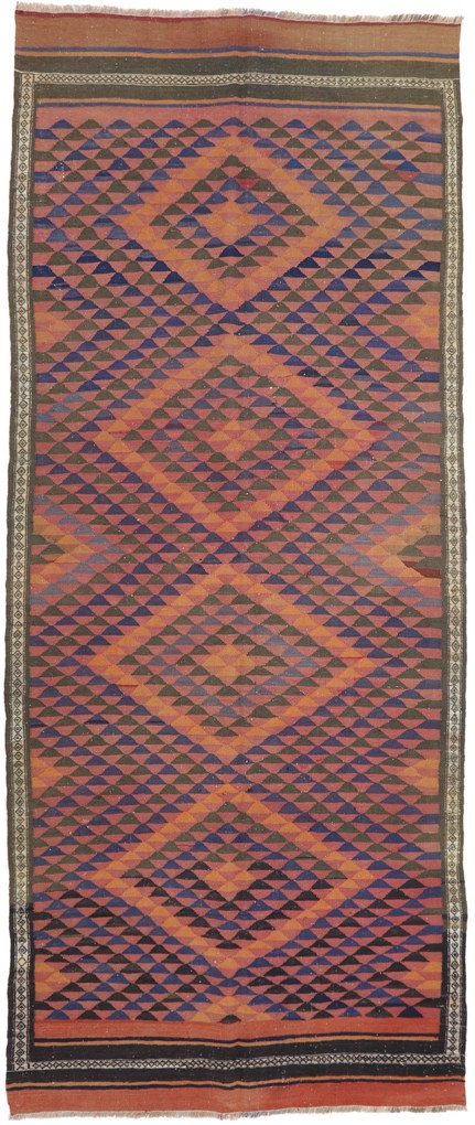 Kilim Tappeto persiano 150x360 (Iran) Tessuto A Mano