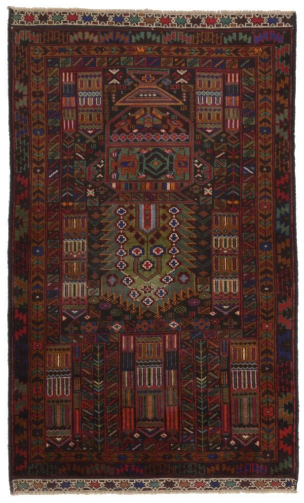 Beluch Tappeto orientale 80 x 140 (Afghanistan) Annodato A Mano