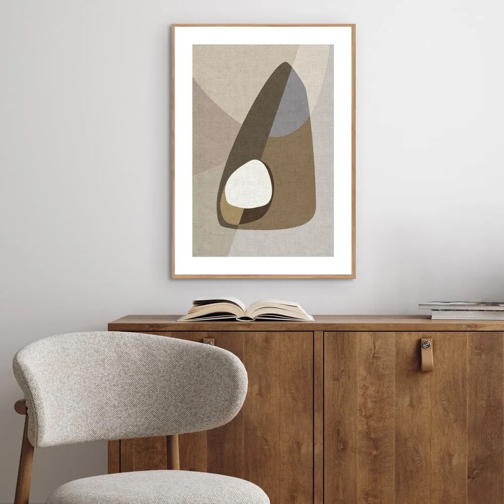 Dipinto 70x100 cm Picasa Greige - Malerifabrikken