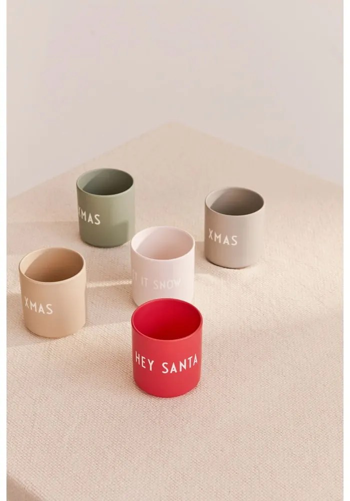 Tazza in finta porcellana verde, 0,25 l Favourite - Design Letters