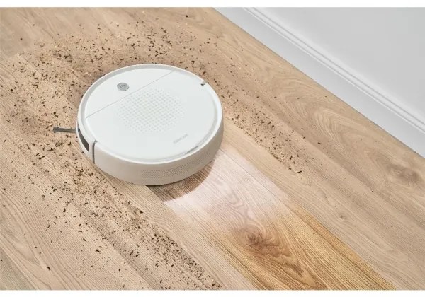 Sencor - Robot aspirapolvere 2in1 18W/1500 mAh bianco con telecomando