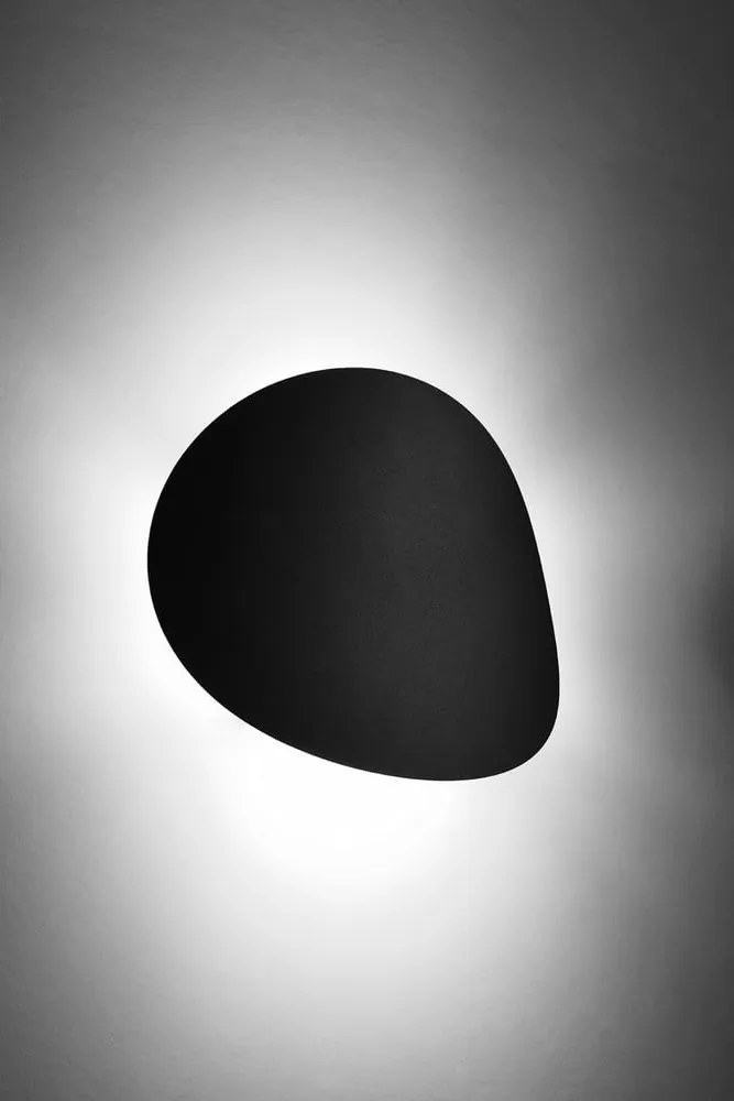 Lampada da parete nera Junker - Sollux