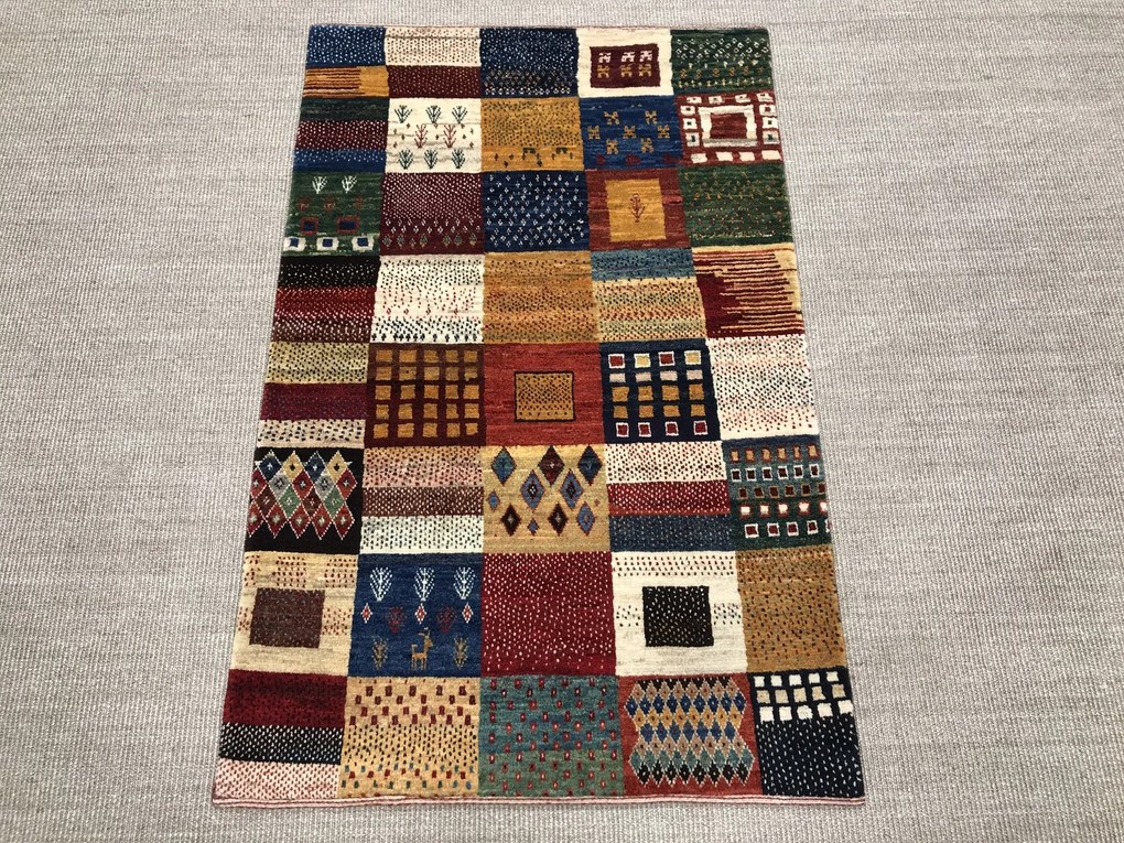 Loribaft Tappeto 100x150 (Iran) Annodato A Mano