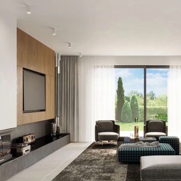 Sollux SL.0997 - Faretto LAGOS 1xGU10/10W/230V 20 cm bianco