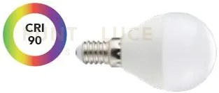 Klassic-e14g-3f-ra lampadina led attacco e14  globo cri90 6500k 470...