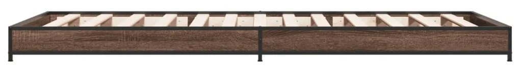 Giroletto rovere marrone 90x200 cm legno multistrato e metallo