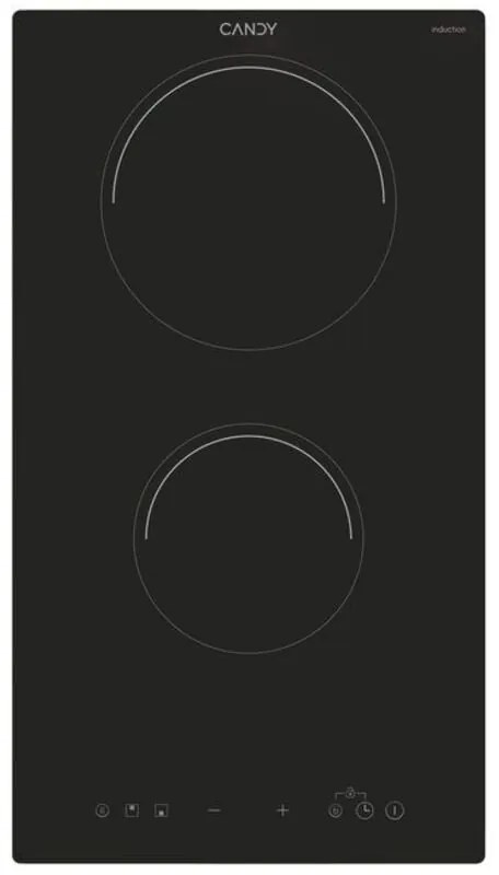 Cid 30/1 Nero Da incasso 30 cm Piano cottura a induzione 2 Fornello(i) - Candy