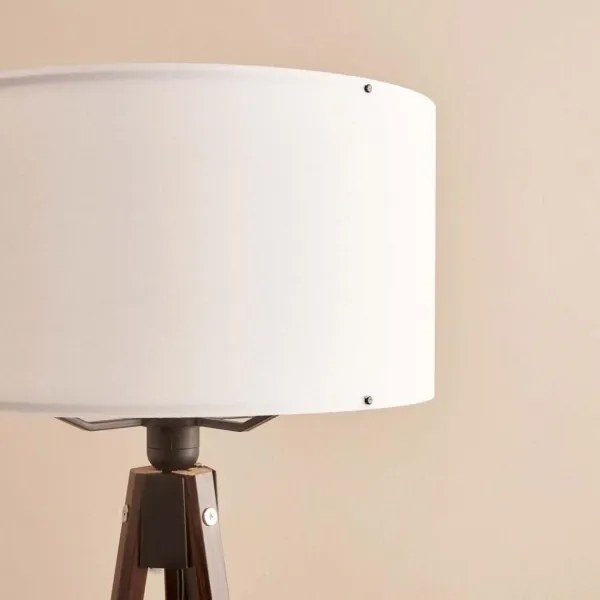 Lampada da terra AYD 1xE27/40W/230V marrone/beige
