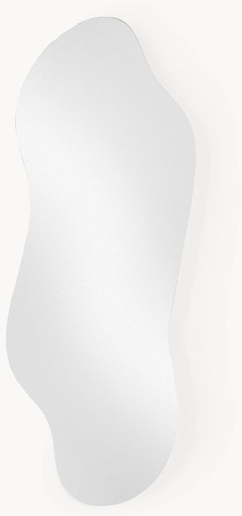 Specchio da parete dalla forma organica senza cornice Lia