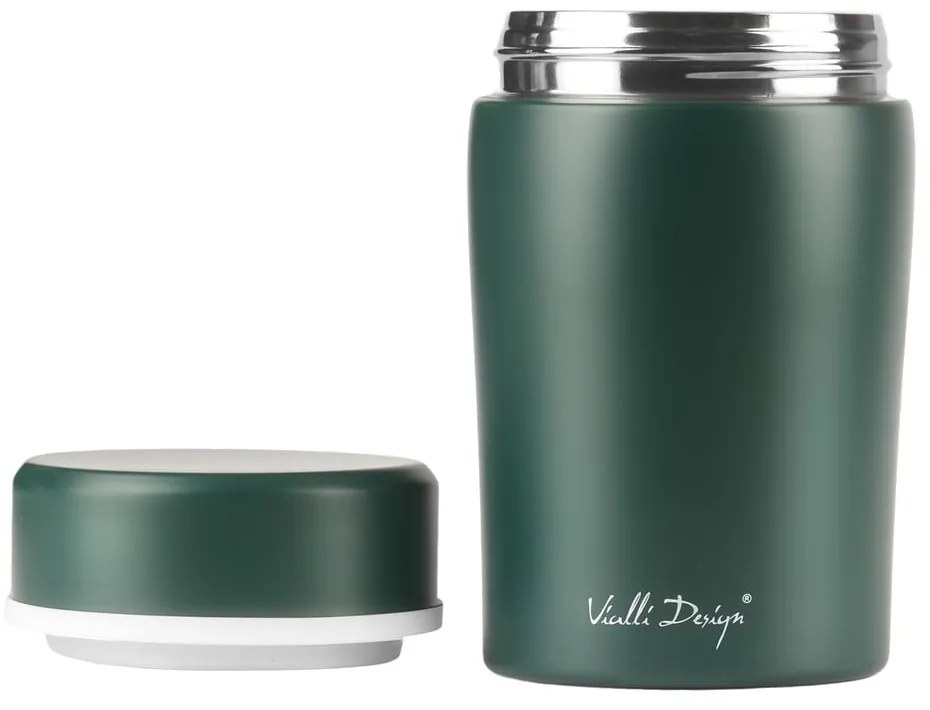 Termos da viaggio verde per il pranzo Fuori, 500 ml - Vialli Design