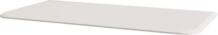 Top per lavabo Bohemia BADEN HAUS L 144 x H 1.6 x P 50 cm bianco mdf
